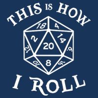 20 Sided Dice T Shirt Dungeons And Dragons Shirt This Is How I Roll Baby Bodysuit