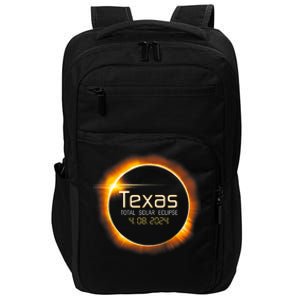 2024 Solar Eclipse Texas Usa Totality Gift Impact Tech Backpack