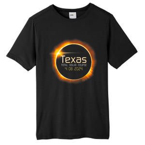 2024 Solar Eclipse Texas Usa Totality Gift Tall Fusion ChromaSoft Performance T-Shirt