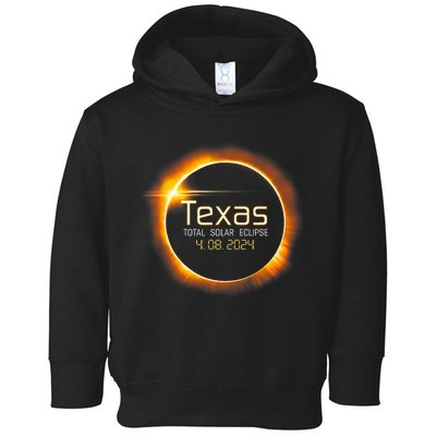 2024 Solar Eclipse Texas Usa Totality Gift Toddler Hoodie