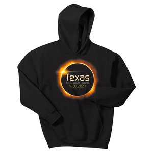 2024 Solar Eclipse Texas Usa Totality Gift Kids Hoodie