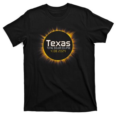 2024 Solar Eclipse Texas Usa T-Shirt