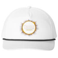 2024 Solar Eclipse Texas Usa Snapback Five-Panel Rope Hat