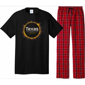 2024 Solar Eclipse Texas Usa Pajama Set