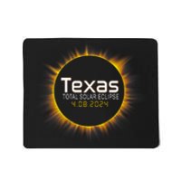 2024 Solar Eclipse Texas Usa Mousepad