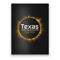 2024 Solar Eclipse Texas Usa Poster