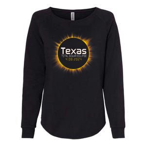 2024 Solar Eclipse Texas Usa Womens California Wash Sweatshirt