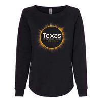 2024 Solar Eclipse Texas Usa Womens California Wash Sweatshirt