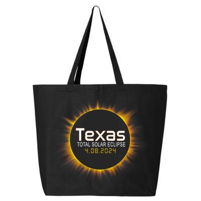 2024 Solar Eclipse Texas Usa 25L Jumbo Tote
