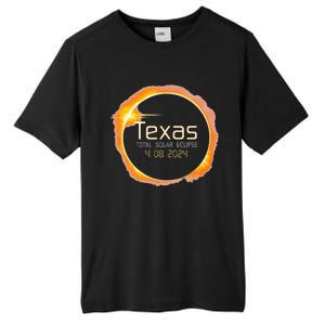 2024 Solar Eclipse Texas USA Totality Tall Fusion ChromaSoft Performance T-Shirt