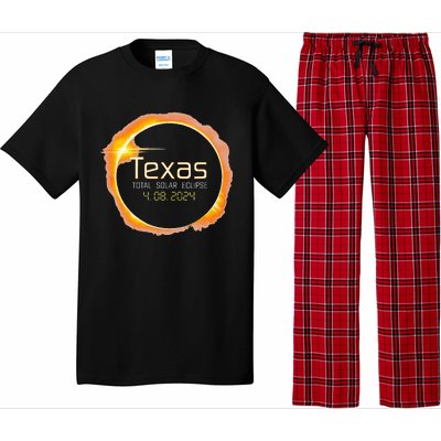 2024 Solar Eclipse Texas USA Totality Pajama Set