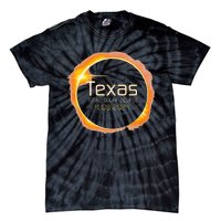 2024 Solar Eclipse Texas USA Totality Tie-Dye T-Shirt