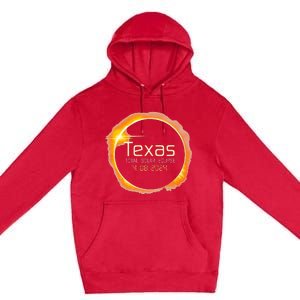 2024 Solar Eclipse Texas USA Totality Premium Pullover Hoodie