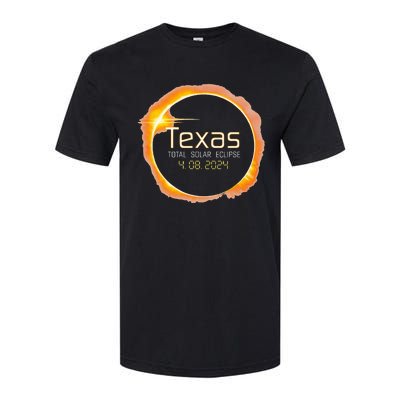 2024 Solar Eclipse Texas USA Totality Softstyle® CVC T-Shirt