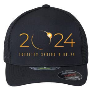 2024 Solar Eclipse American Totality Spring 4.08.24 Flexfit Unipanel Trucker Cap