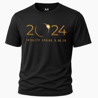 2024 Solar Eclipse American Totality Spring 4.08.24 Cooling Performance Crew T-Shirt