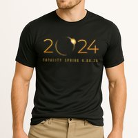 2024 Solar Eclipse American Totality Spring 4.08.24 Cooling Performance Crew T-Shirt