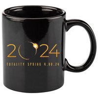2024 Solar Eclipse American Totality Spring 4.08.24 11oz C Handle Ceramic Mug