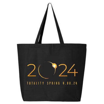2024 Solar Eclipse American Totality Spring 4.08.24 25L Jumbo Tote