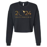 2024 Solar Eclipse American Totality Spring 4.08.24 Cropped Pullover Crew