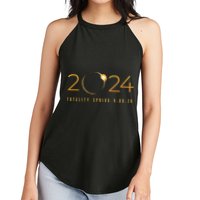 2024 Solar Eclipse American Totality Spring 4.08.24 Women's Perfect Tri Rocker Tank