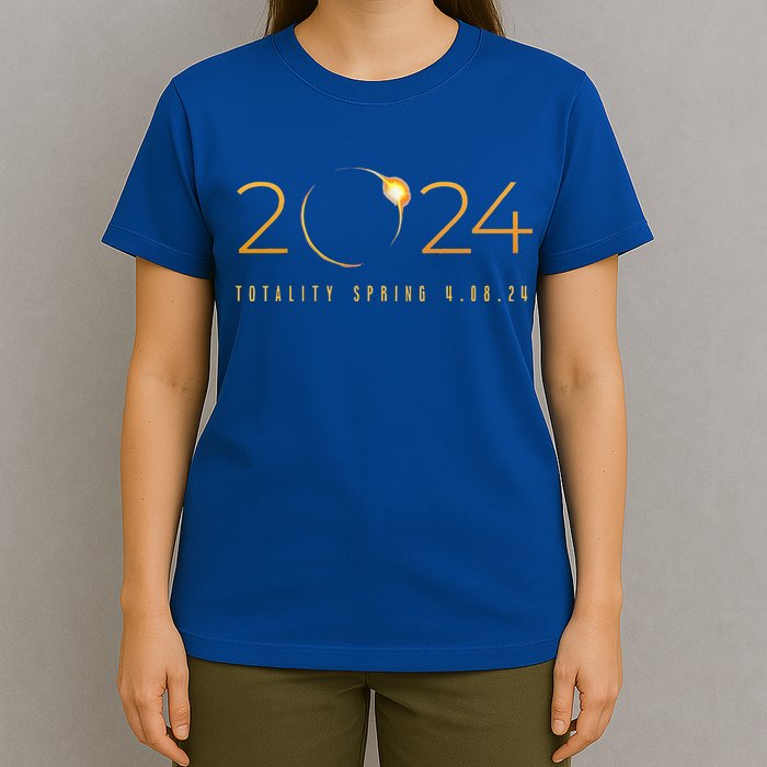 2024 Solar Eclipse American Totality Spring 4.08.24 T-Shirt