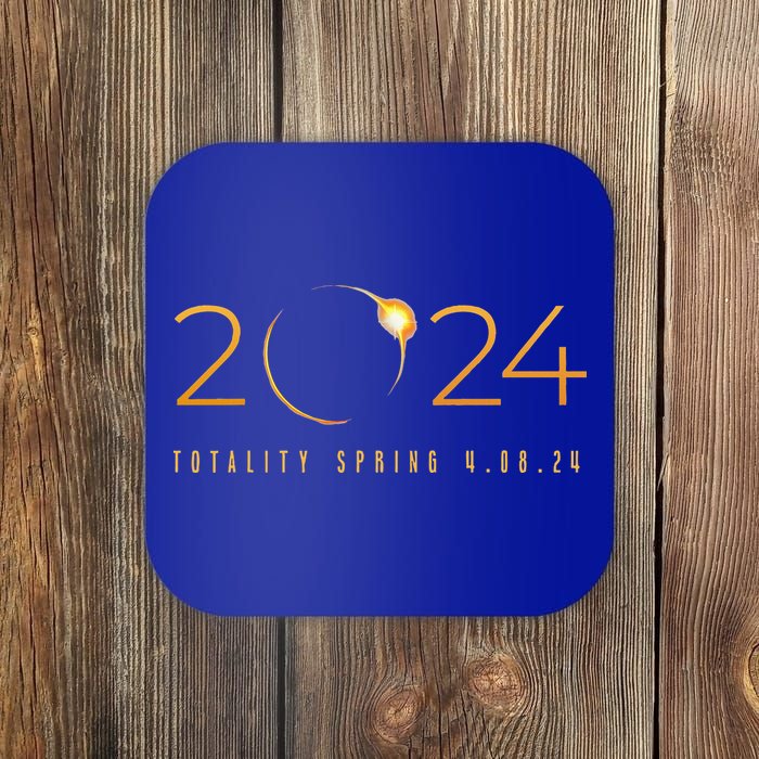 2024 Solar Eclipse American Totality Spring 4.08.24 Coaster