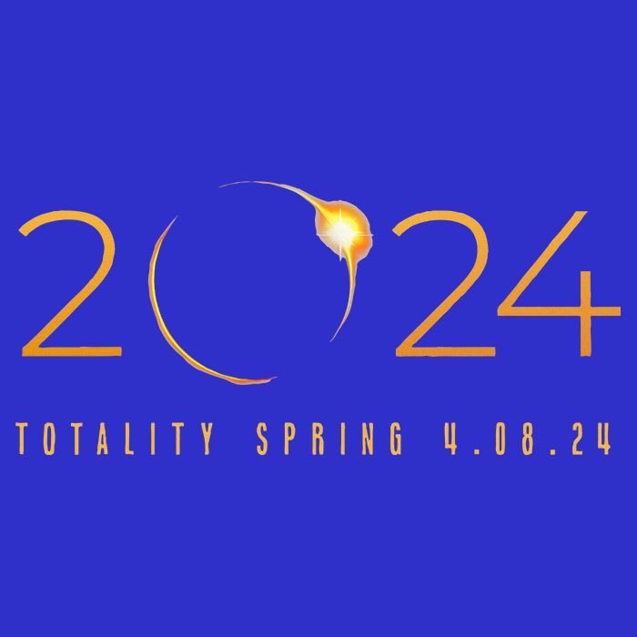 2024 Solar Eclipse American Totality Spring 4.08.24 Coaster