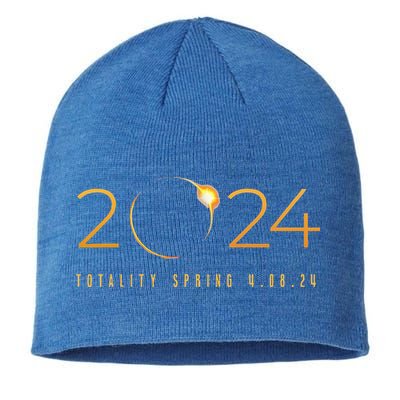 2024 Solar Eclipse American Totality Spring 4.08.24 Sustainable Beanie