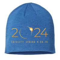 2024 Solar Eclipse American Totality Spring 4.08.24 Sustainable Beanie