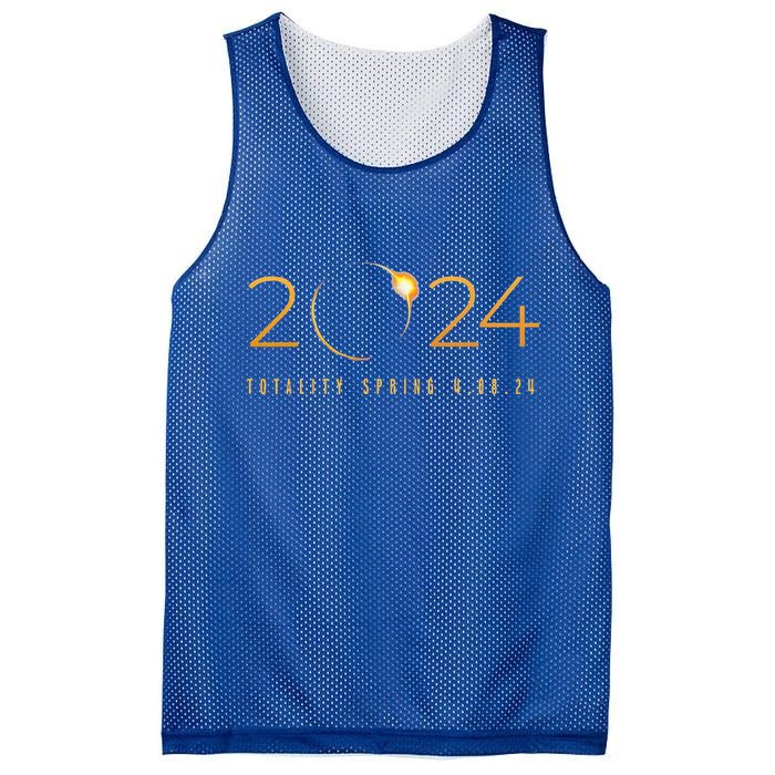 2024 Solar Eclipse American Totality Spring 4.08.24 Mesh Reversible Basketball Jersey Tank