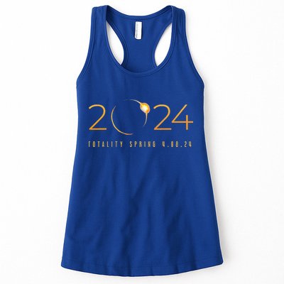 2024 Solar Eclipse American Totality Spring 4.08.24 Womens Tank Top