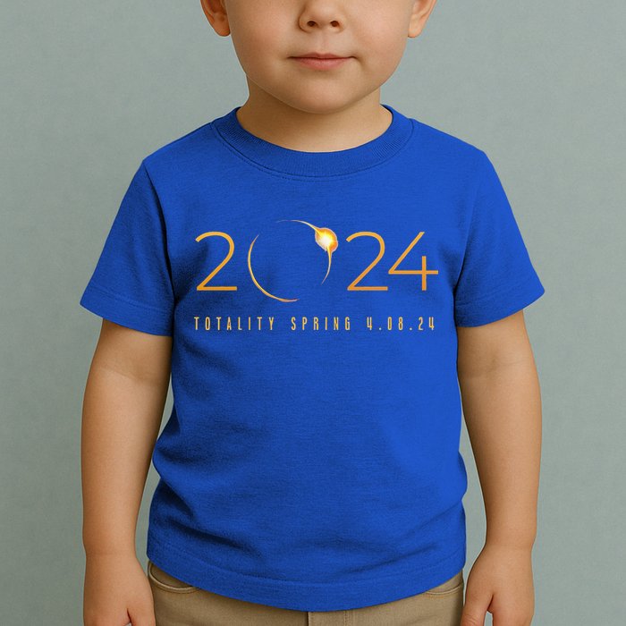 2024 Solar Eclipse American Totality Spring 4.08.24 Toddler T-Shirt
