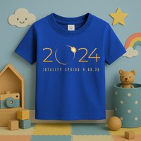 2024 Solar Eclipse American Totality Spring 4.08.24 Toddler T-Shirt