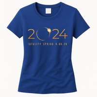 2024 Solar Eclipse American Totality Spring 4.08.24 Womens T-Shirt