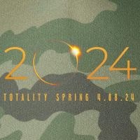 2024 Solar Eclipse American Totality Spring 4.08.24 Legacy Tie Dye Trucker Hat