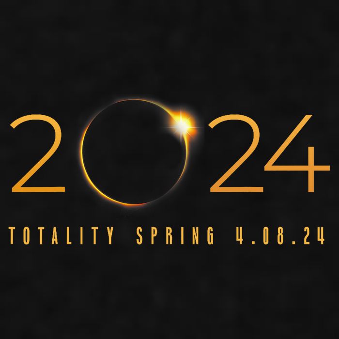 2024 Solar Eclipse American Totality Spring 4.08.24 Ladies PosiCharge Tri-Blend Wicking Tank