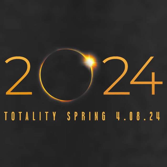 2024 Solar Eclipse American Totality Spring 4.08.24 7 Panel Mesh Trucker Snapback Hat