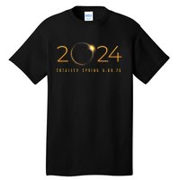 2024 Solar Eclipse American Totality Spring 4.08.24 Tall T-Shirt