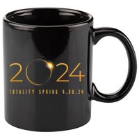 2024 Solar Eclipse American Totality Spring 4.08.24 11oz C Handle Ceramic Mug