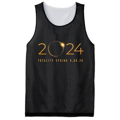 2024 Solar Eclipse American Totality Spring 4.08.24 Mesh Reversible Basketball Jersey Tank