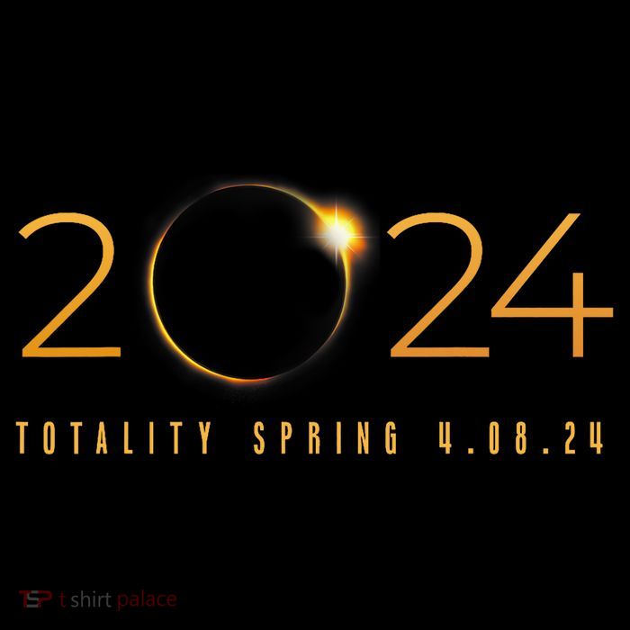 2024 Solar Eclipse American Totality Spring 4.08.24 Sustainable Knit Beanie