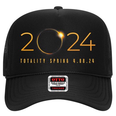 2024 Solar Eclipse American Totality Spring 4.08.24 Trucker Hat