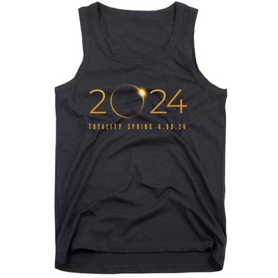 2024 Solar Eclipse American Totality Spring 4.08.24 Tank Top