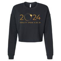 2024 Solar Eclipse American Totality Spring 4.08.24 Cropped Pullover Crew