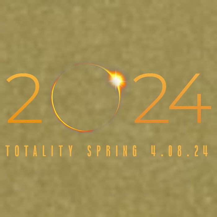 2024 Solar Eclipse American Totality Spring 4.08.24 Garment-Dyed Women's Muscle Tee