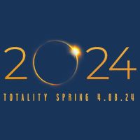 2024 Solar Eclipse American Totality Spring 4.08.24 Infant Baby Jersey Bodysuit