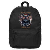 2024 Solar Eclipse Fantasy Cat Wearing Solar Eclipse Glasses 16 in Basic Backpack