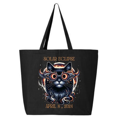 2024 Solar Eclipse Fantasy Cat Wearing Solar Eclipse Glasses 25L Jumbo Tote