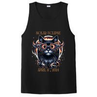 2024 Solar Eclipse Fantasy Cat Wearing Solar Eclipse Glasses PosiCharge Competitor Tank
